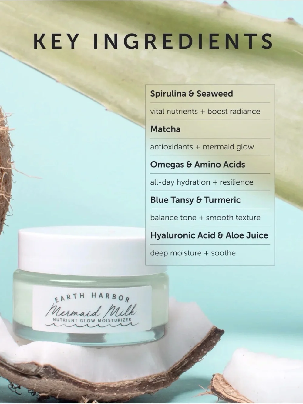 Earth Harbor Mermaid Milk Moisturizer